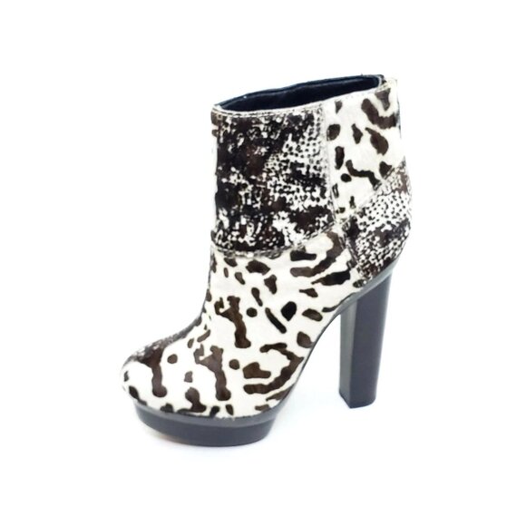 Rachel Zoe Pamela Calf-Hair Platform Ankle Boots WomensWomens US 7 - Picture 10 of 14